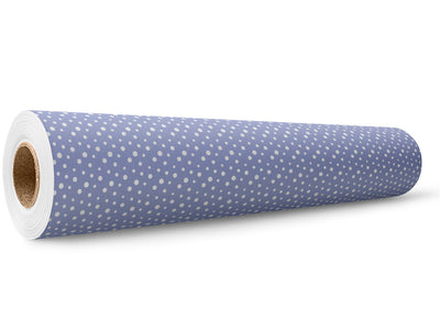 Light Blue Polka Dot Wrap Film Wholesale Roll~Rwraps Series 914 Digitally Printed Vinyl Roll~5