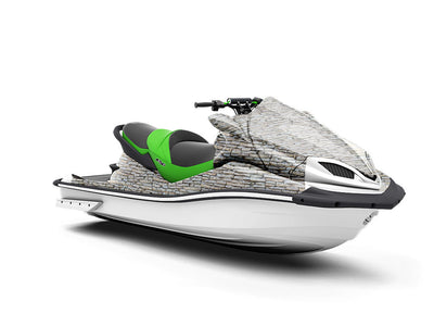 Light Grey Brick Jet Ski Vinyl Customized Wrap