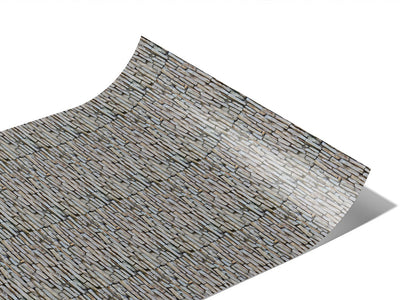 Light Grey Brick Vinyl Wraps~Rwraps Series 914 Digitally Printed Vinyl Wrap~1