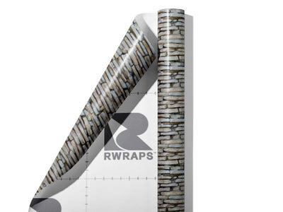 Light Grey Brick Wrap Film Sheets~Rwraps Series 914 Light Grey Brick Scrolled Sheet~4