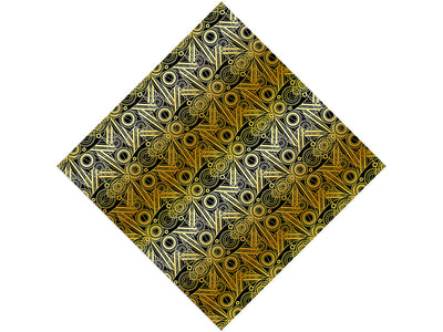 Like Clockwork Art Deco Vinyl Wrap Pattern