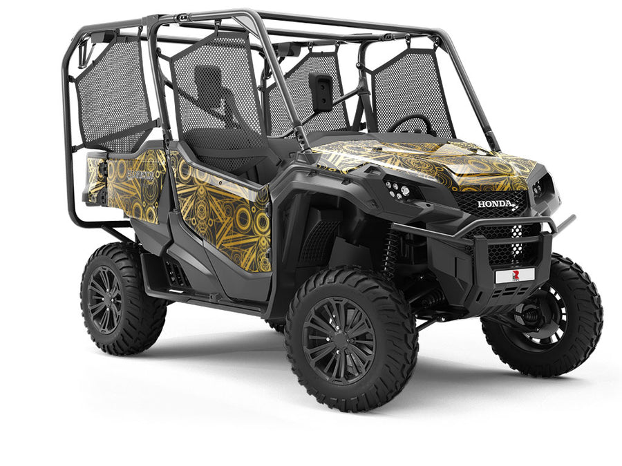 Like Clockwork Art Deco Utility Vehicle Vinyl Wrap