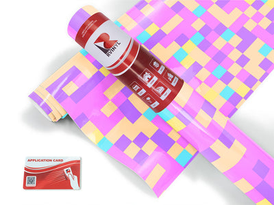 lilac bouquet pixel Craft Vinyl Roll
