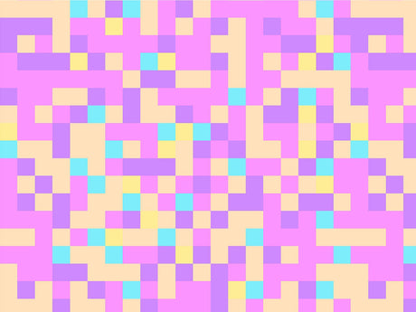 Lilac Bouquet Pixel Vinyl Wrap Pattern~Rwraps Series 914 Digitally Printed Vinyl Wrap~0