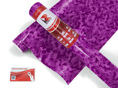 lilac flecktarn camouflage Craft Vinyl Roll