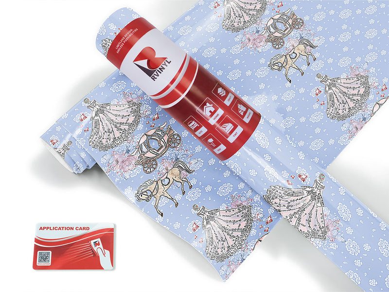 lilly carriage fantasy Craft Vinyl Roll