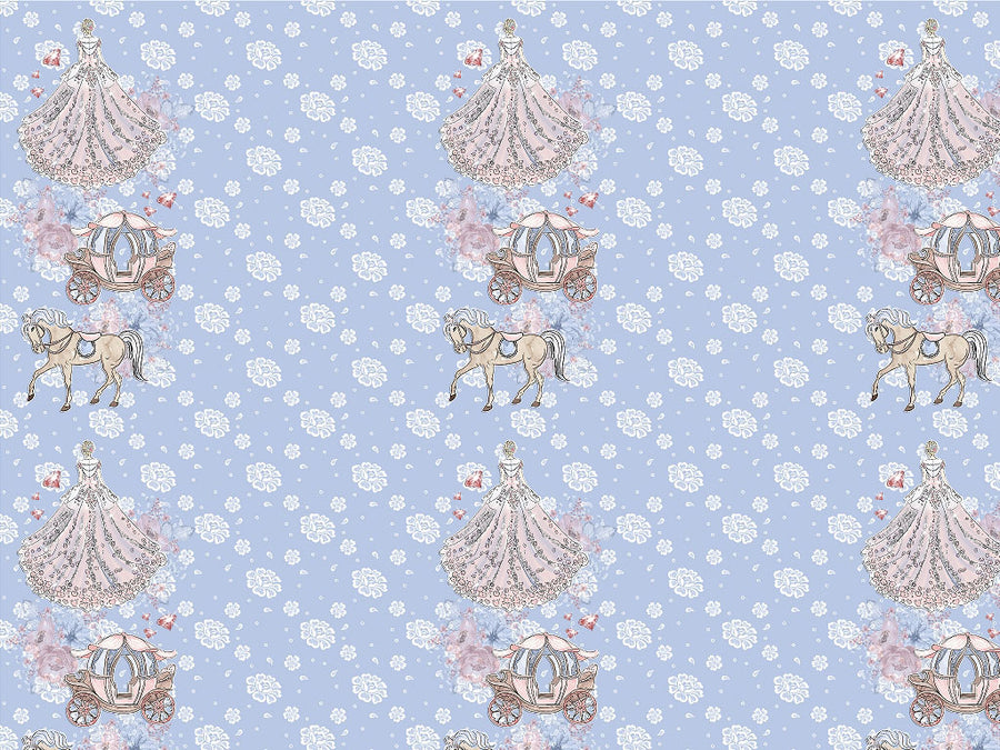 Lilly Carriage Fantasy Vinyl Wrap Pattern~Rwraps Series 914 Digitally Printed Vinyl Wrap~0