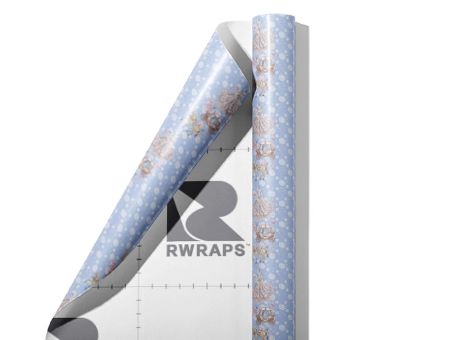 Lilly Carriage Fantasy Wrap Film Sheets~Rwraps Series 914 Lilly Carriage Fantasy Scrolled Sheet~3
