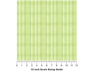 Lime  Wood Plank Vinyl Film Pattern Size 12 inch Scale~Rwraps Lime  Wood Plank Sizing Chart~3
