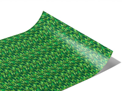 Lime Hunter Camouflage Vinyl Wraps~Rwraps Series 914 Digitally Printed Vinyl Wrap~1