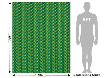 Lime Hunter Camouflage Vehicle Wrap Scale~Rwraps Series 914 Lime Hunter Camouflage Measurements~2