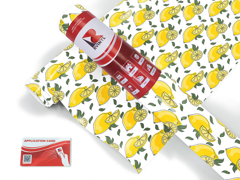 limoncello fruit Craft Vinyl Roll