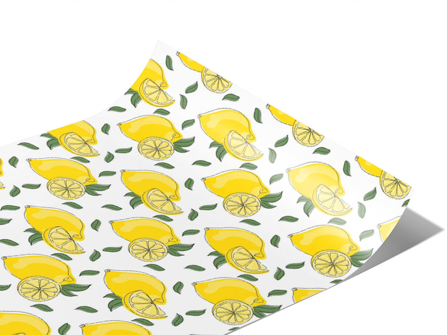 Limoncello  Fruit Vinyl Wraps~Rwraps Series 914 Digitally Printed Vinyl Wrap~0