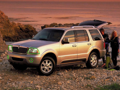 lincoln aviator 2003-2005 Headlight Protection Installation Location