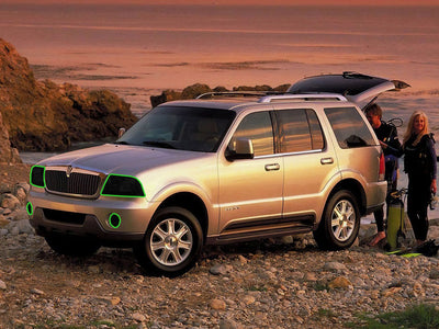 lincoln aviator 2003-2005 Headlight Tint Location