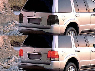 aviator Before and After Smoked Taillights