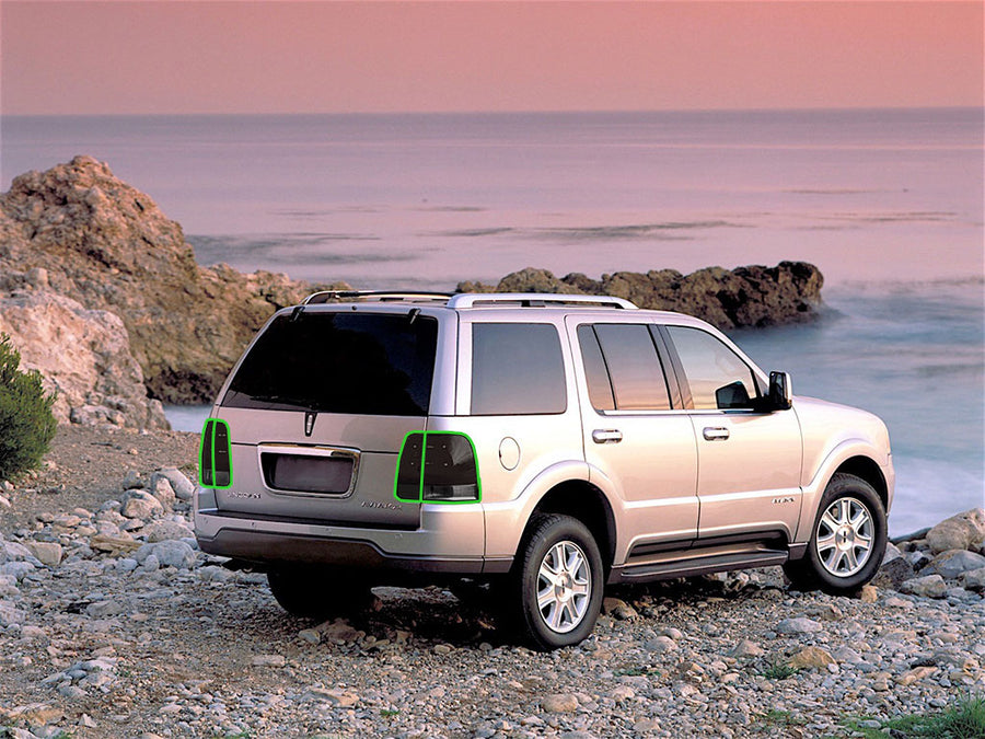 aviator Tail Light Tint Installation Points