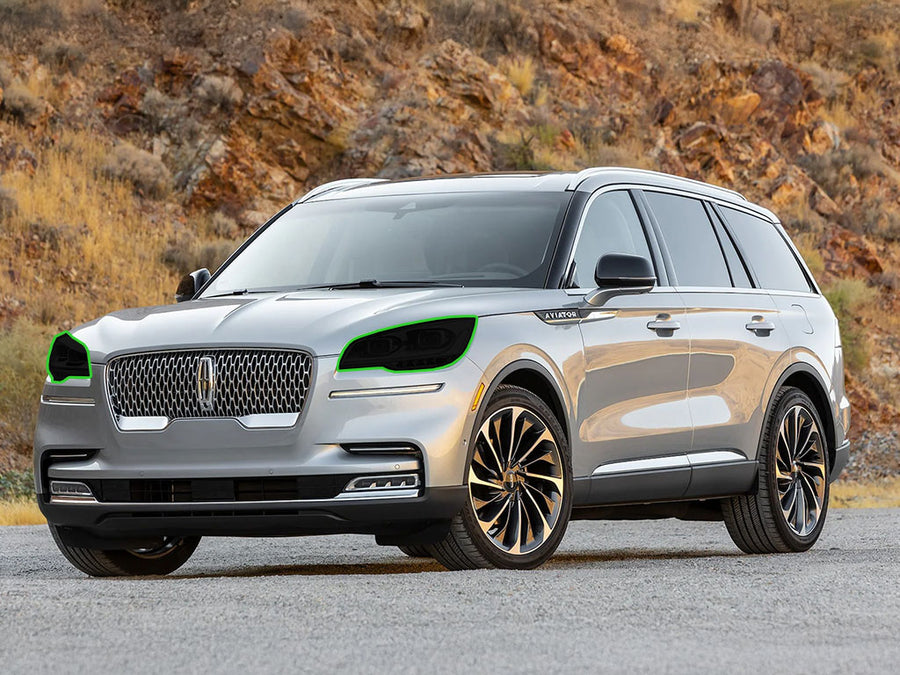 lincoln aviator 2020-2024 Headlight Tint Location