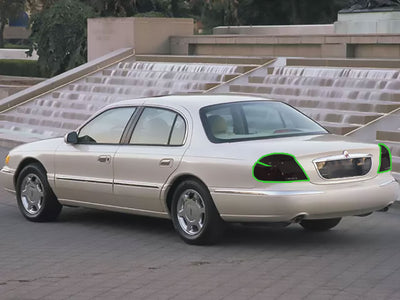 continental Tail Light Tint Installation Points