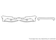 continental Avery Dennison Clear Bra Bumper Precut PPF Diagram