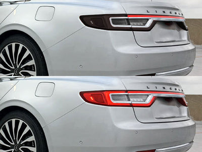 continental Before and After Smoked Taillights