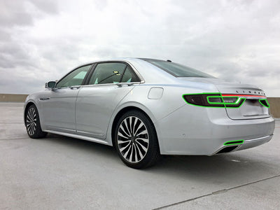 continental Tail Light Tint Installation Points