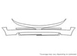 ls Avery Dennison Clear Bra Bumper Precut PPF Diagram