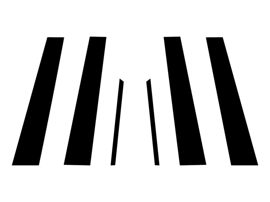 lincoln ls 2000-2006 Camo Pillar Trim Diagram