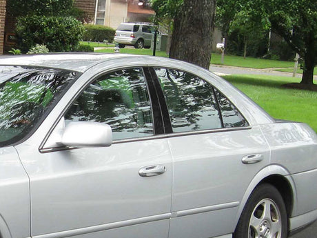 lincoln ls 2000-2006 Gloss Black Pillar Cover Diagram