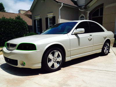 lincoln ls 2005-2006 Headlight Tint Location