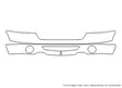 mark lt 3M Clear Bra Bumper Precut PPF Diagram