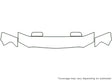 mark lt Avery Dennison Clear Bra Hood Precut PPF Diagram