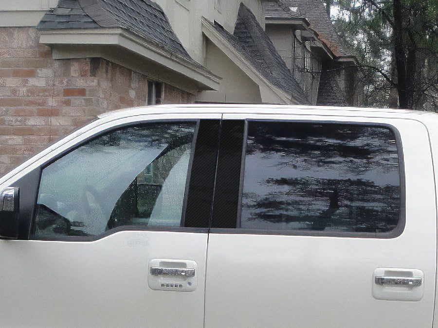 lincoln mark lt 2006-2008 Carbon Fiber Pillar Cover Diagram