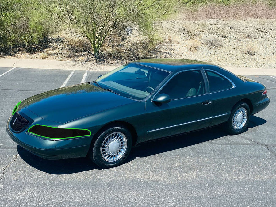 lincoln mark viii 1997-1998 Headlight Tint Location