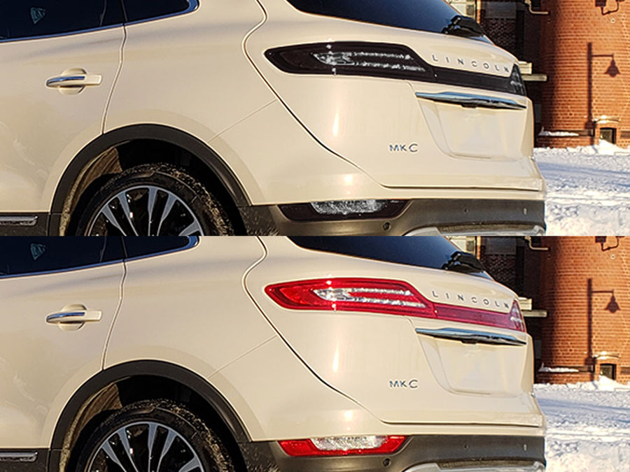 mkc Before and After Smoked Taillights
