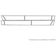 mks 3M Clear Bra Door Cup Precut PPF Diagram