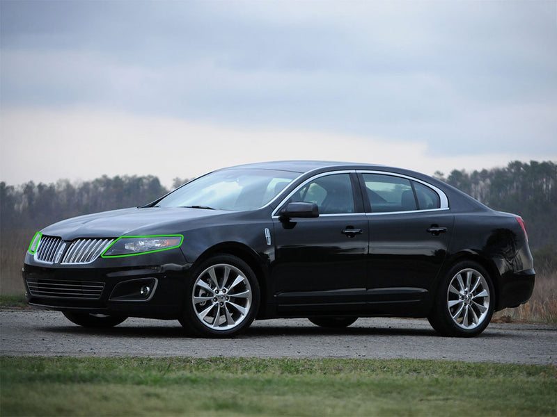 lincoln mks 2009-2012 Headlight Protection Installation Location