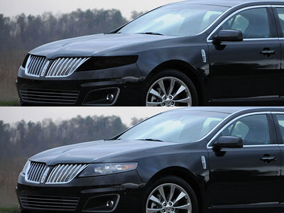lincoln mks 2009-2012 Headlight Tint Appearance