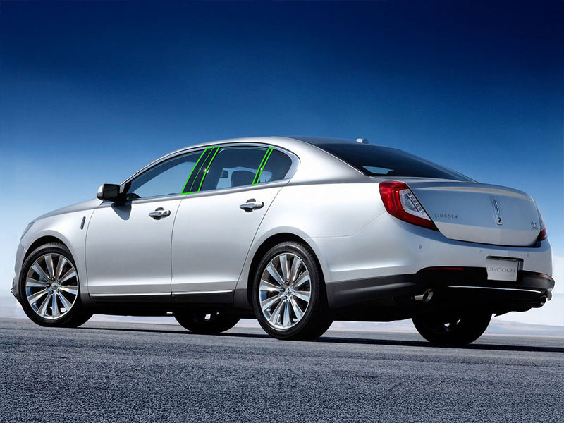 lincoln mks 2009-2016 Pillar Post Trim Installation Location