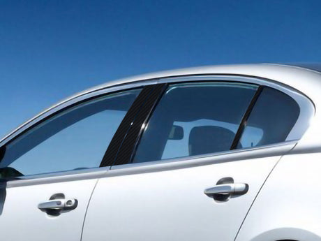 lincoln mks 2009-2016 Carbon Fiber Pillar Cover Diagram