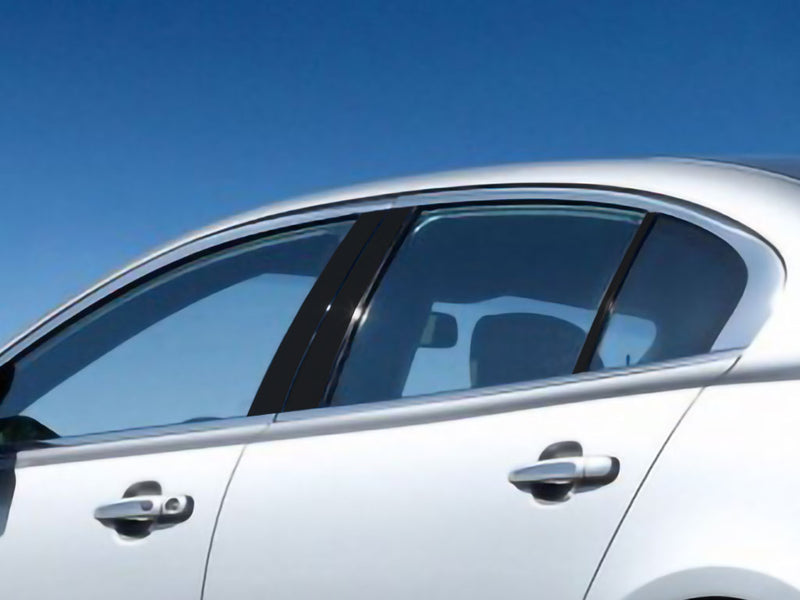 lincoln mks 2009-2016 Matte Black Pillar Cover Diagram