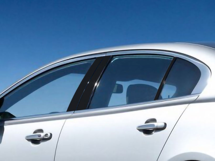 lincoln mks 2009-2016 Matte Black Pillar Cover Diagram