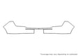 mkx 3M Clear Bra Bumper Precut PPF Diagram