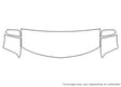 mkx Avery Dennison Clear Bra Hood Precut PPF Diagram