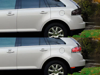 mkx Before and After Smoked Taillights