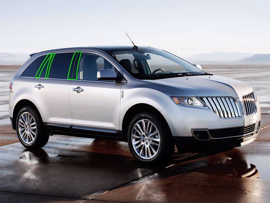 lincoln mkx 2007-2015 Pillar Post Trim Installation Location