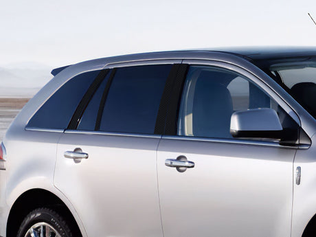 lincoln mkx 2007-2015 Carbon Fiber Pillar Cover Diagram