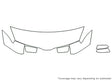 mkx Avery Dennison Clear Bra Hood Precut PPF Diagram