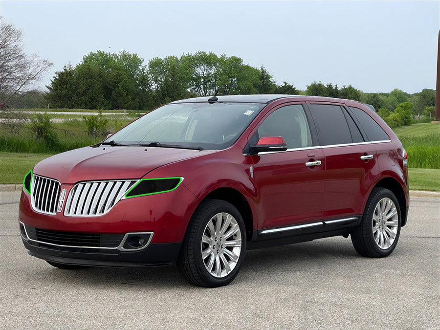 lincoln mkx 2011-2015 Headlight Tint Location