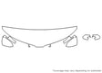 mkx Avery Dennison Clear Bra Hood Precut PPF Diagram
